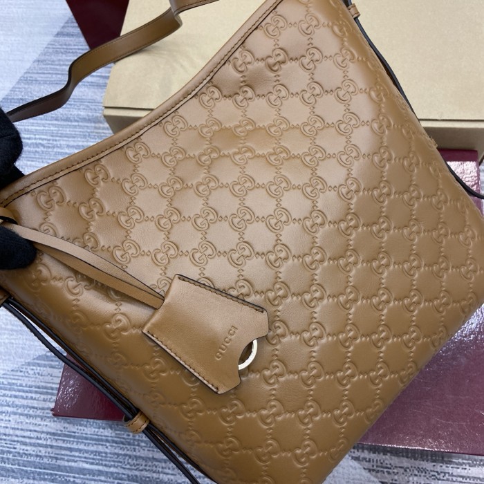 PM GG Emblem Shoulder Bag “26*24*10CM” 075