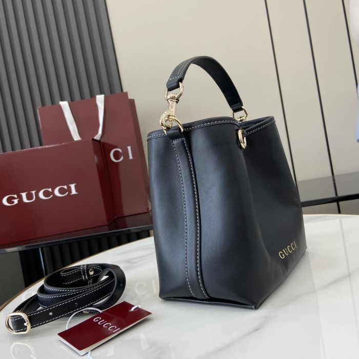 PM GG Emblem Bucket Bag “19*18*11CM” 075