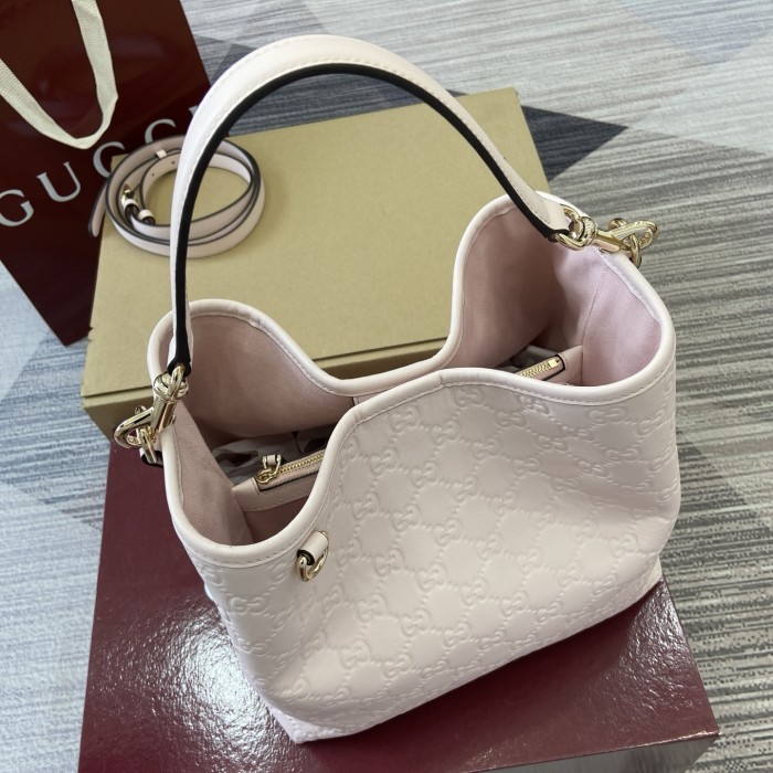 MM GG Emblem Bucket Bag “25*25*15.5CM” 066