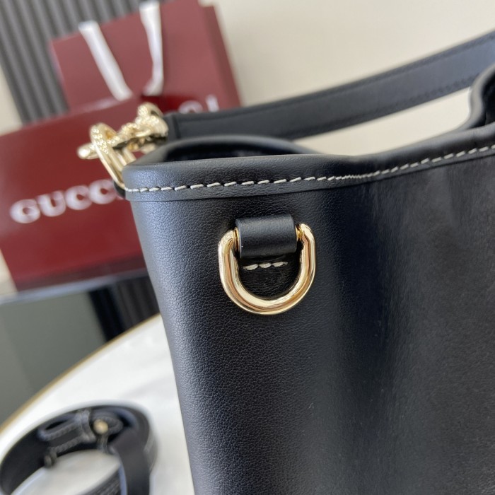 PM GG Emblem Bucket Bag “19*18*11CM” 075