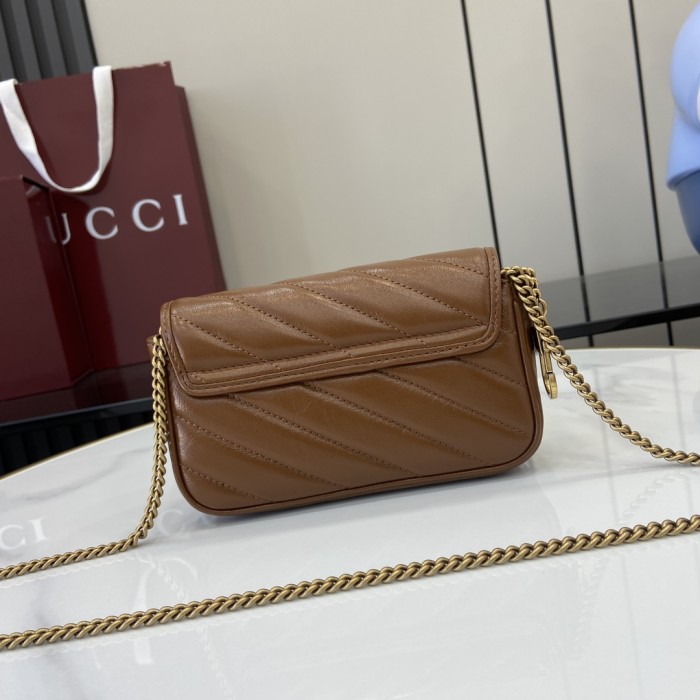 BB GG Marmont Wallet On Chain “16.5*10*4.5CM” 044