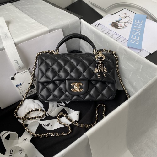21K Mini CF Handle Bag “20x12x6cm”-037 =AS2431