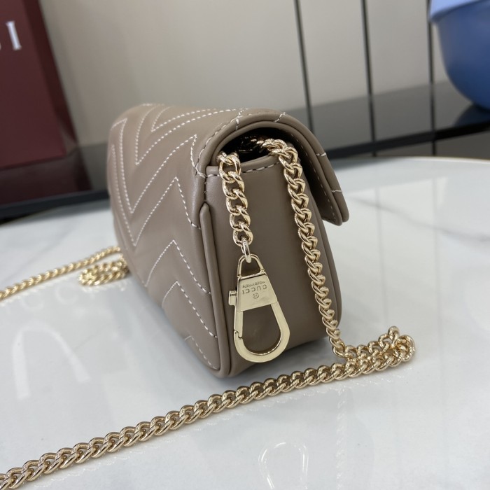 BB GG Marmont Wallet On Chain “16.5*10*4.5CM” 044