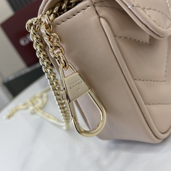 BB GG Marmont Wallet On Chain “16.5*10*4.5CM” 044