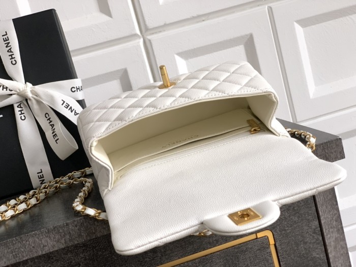 25B Classic Flap Handle Bag “19.5x12x6.5cm” -007 =