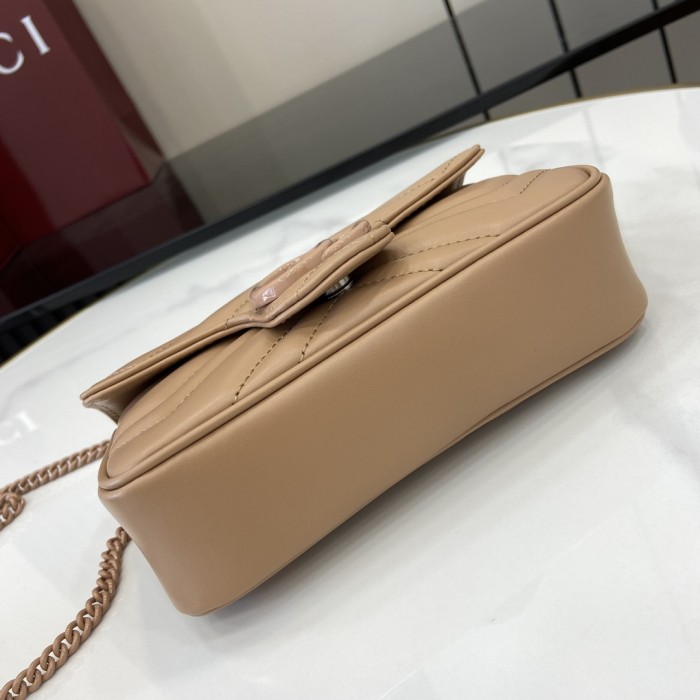 BB GG Marmont Wallet On Chain “16.5*10*4.5CM” 044