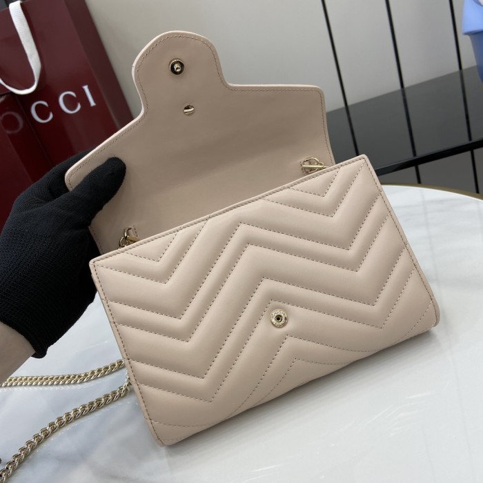 Mini GG Marmont Wallet On Chain “20*13*6CM” 083
