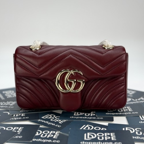 PM GG Marmont Wallet On Chain “22*13*6CM” 036