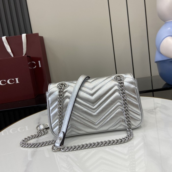 PM GG Marmont Wallet On Chain “22*13*6CM” 045