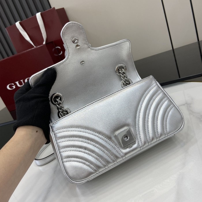 PM GG Marmont Wallet On Chain “22*13*6CM” 045