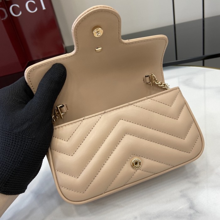 BB GG Marmont Wallet On Chain “16.5*10*4.5CM” 044