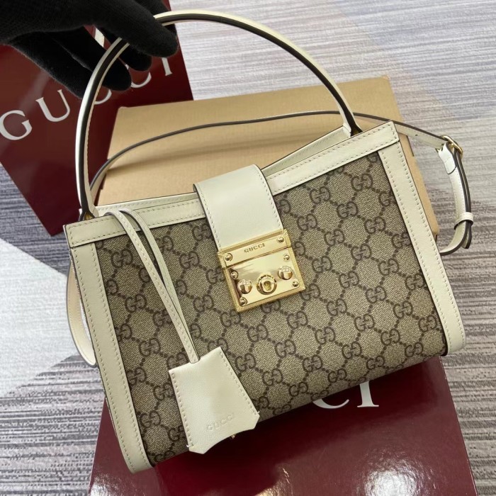 MM Padlock  Handle Bag “25.5*17.5*10CM” 055
