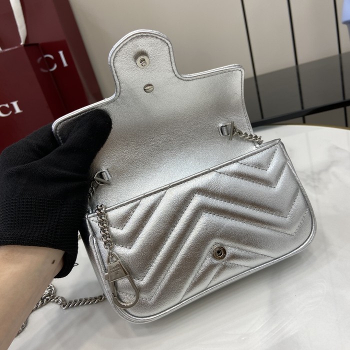 BB GG Marmont Wallet On Chain “16.5*10*4.5CM” 044