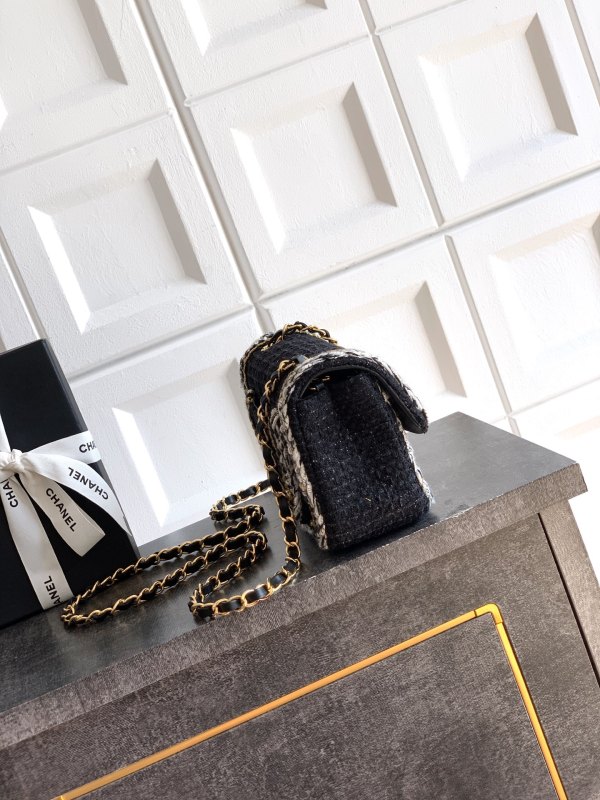 25K Classic Flap Bag in Tweed “20x13x7cm”-065 =