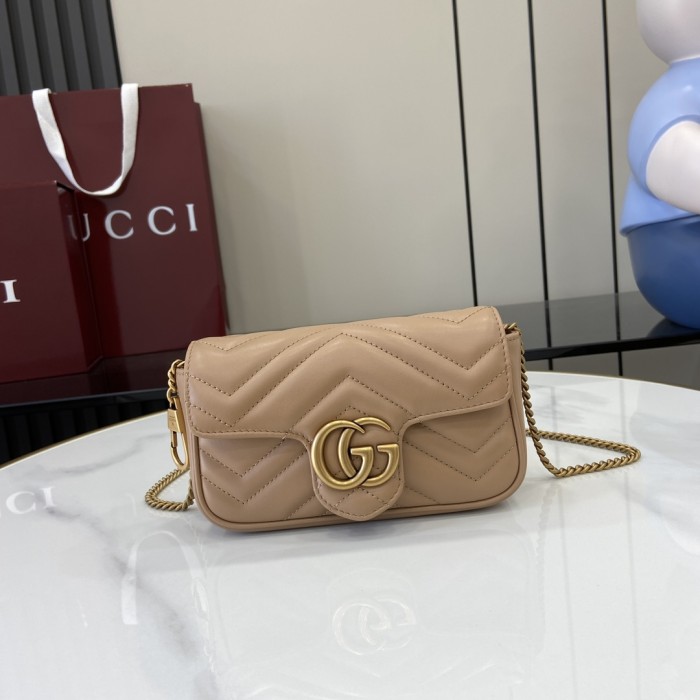 BB GG Marmont Wallet On Chain “16.5*10*4.5CM” 044