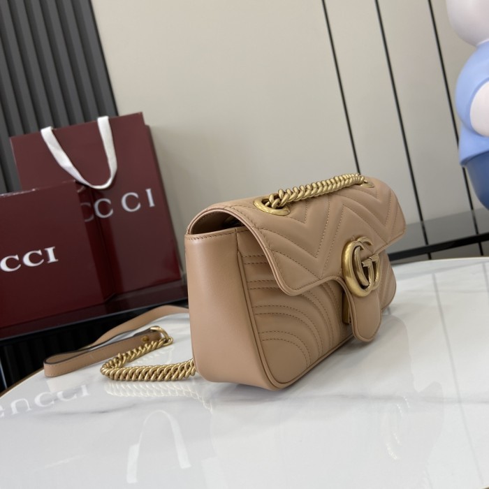 PM GG Marmont Wallet On Chain “22*13*6CM” 036
