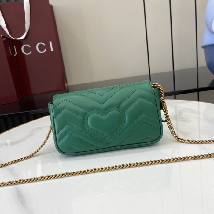BB GG Marmont Wallet On Chain “16.5*10*4.5CM” 044