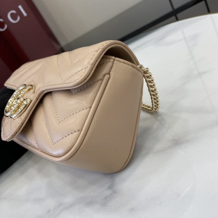 BB GG Marmont Wallet On Chain “16.5*10*4.5CM” 044