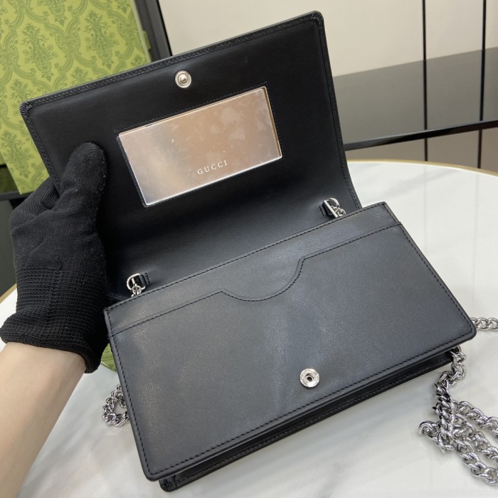 Mini GG Marmont Wallet On Chain “20*12.5*4CM” 053