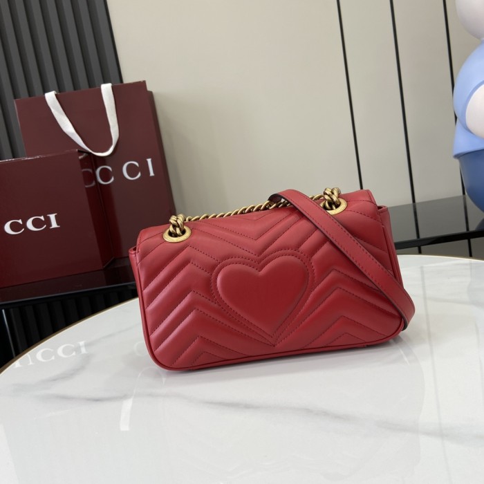 PM GG Marmont Wallet On Chain “22*13*6CM” 036