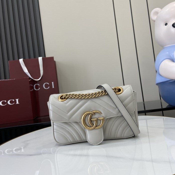 PM GG Marmont Wallet On Chain “22*13*6CM” 036