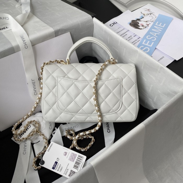 21K Mini CF Handle Bag “20x12x6cm”-037 =AS2431