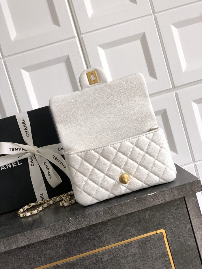 25B Classic Flap Handle Bag “19.5x12x6.5cm” -007 =