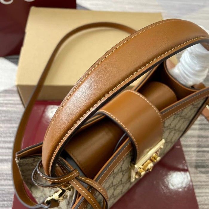 MM Padlock  Handle Bag “25.5*17.5*10CM” 055