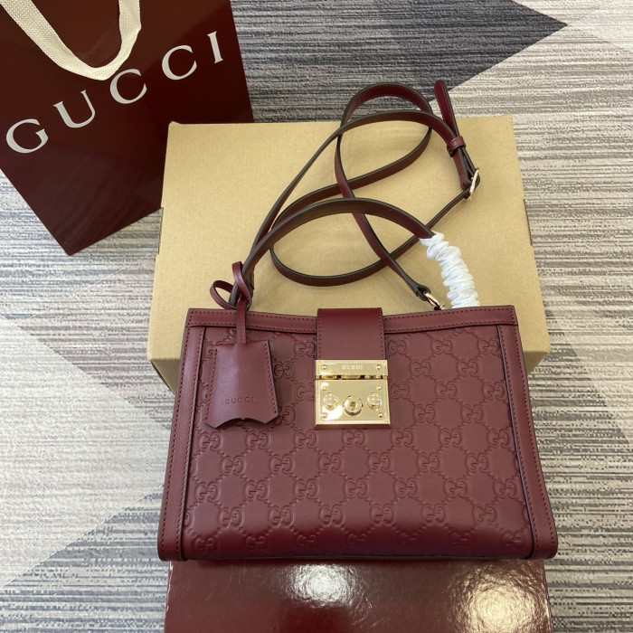 MM Padlock  Handle Bag “25.5*17.5*10CM” 086