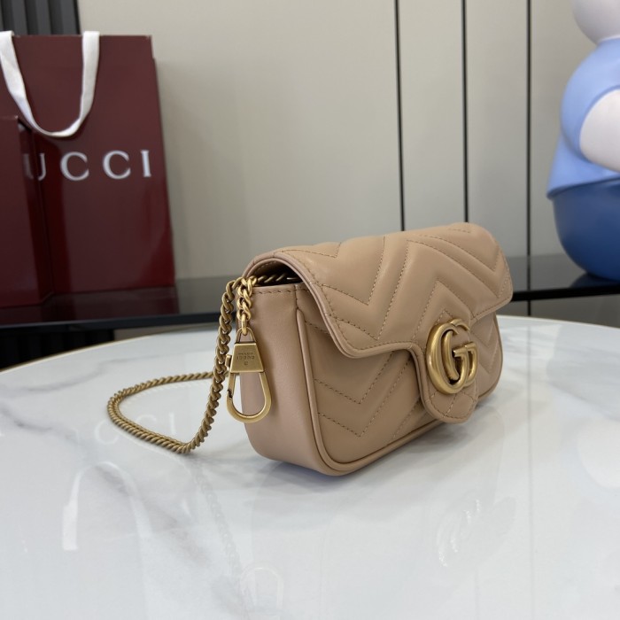 BB GG Marmont Wallet On Chain “16.5*10*4.5CM” 044