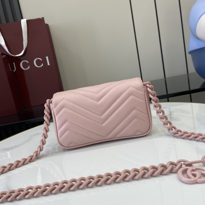 BB GG Marmont Wallet On Chain “16.5*10*4.5CM” 044