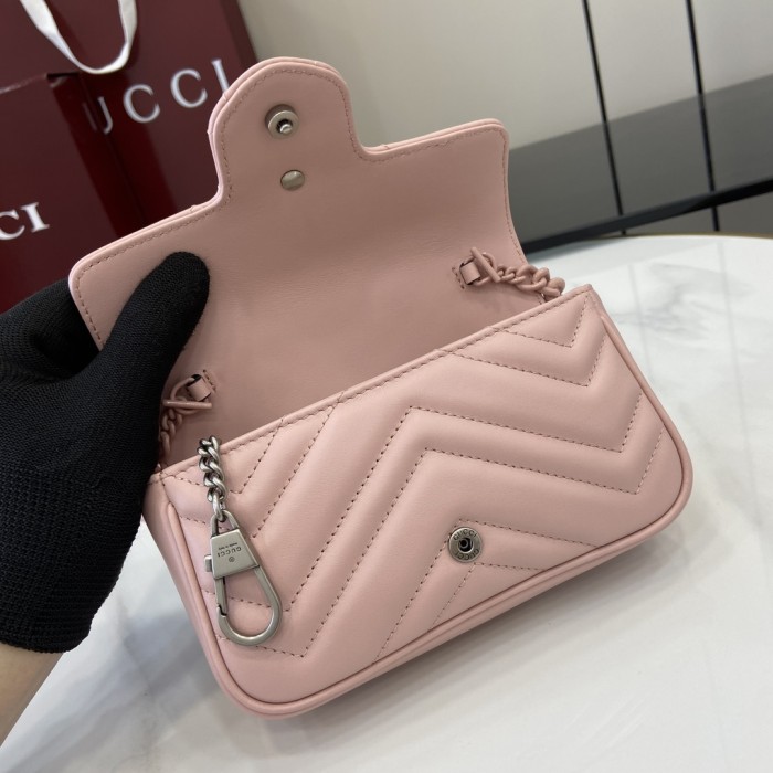 BB GG Marmont Wallet On Chain “16.5*10*4.5CM” 044