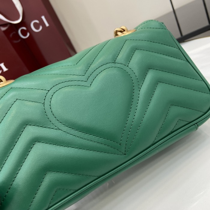 PM GG Marmont Wallet On Chain “22*13*6CM” 036