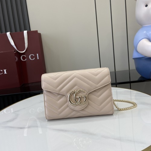 Mini GG Marmont Wallet On Chain “20*13*6CM” 083