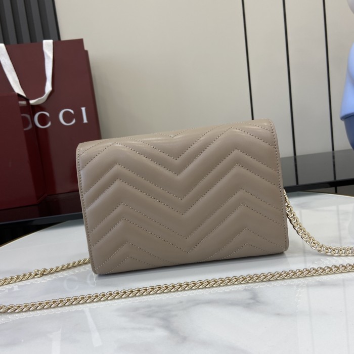 Mini GG Marmont Wallet On Chain “20*13*6CM” 083
