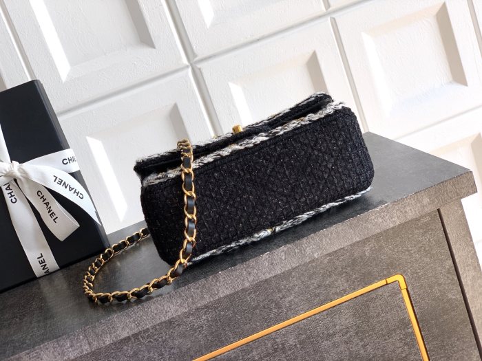 25K Classic Flap Bag in Tweed “20x13x7cm”-065 =