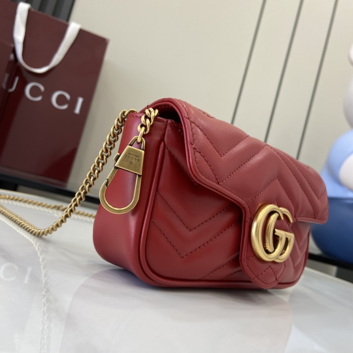 BB GG Marmont Wallet On Chain “16.5*10*4.5CM” 044
