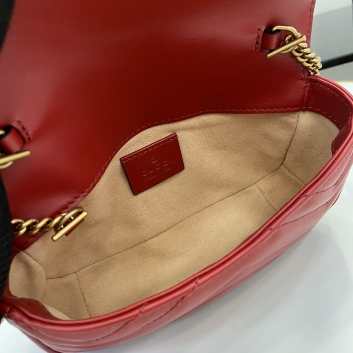 BB GG Marmont Wallet On Chain “16.5*10*4.5CM” 044