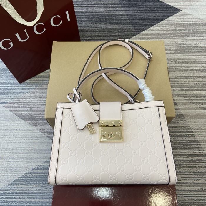 MM Padlock  Handle Bag “25.5*17.5*10CM” 086