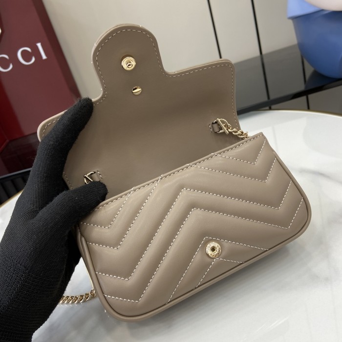 BB GG Marmont Wallet On Chain “16.5*10*4.5CM” 044