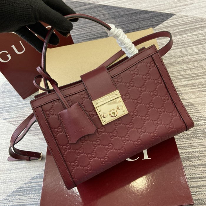 MM Padlock  Handle Bag “25.5*17.5*10CM” 086