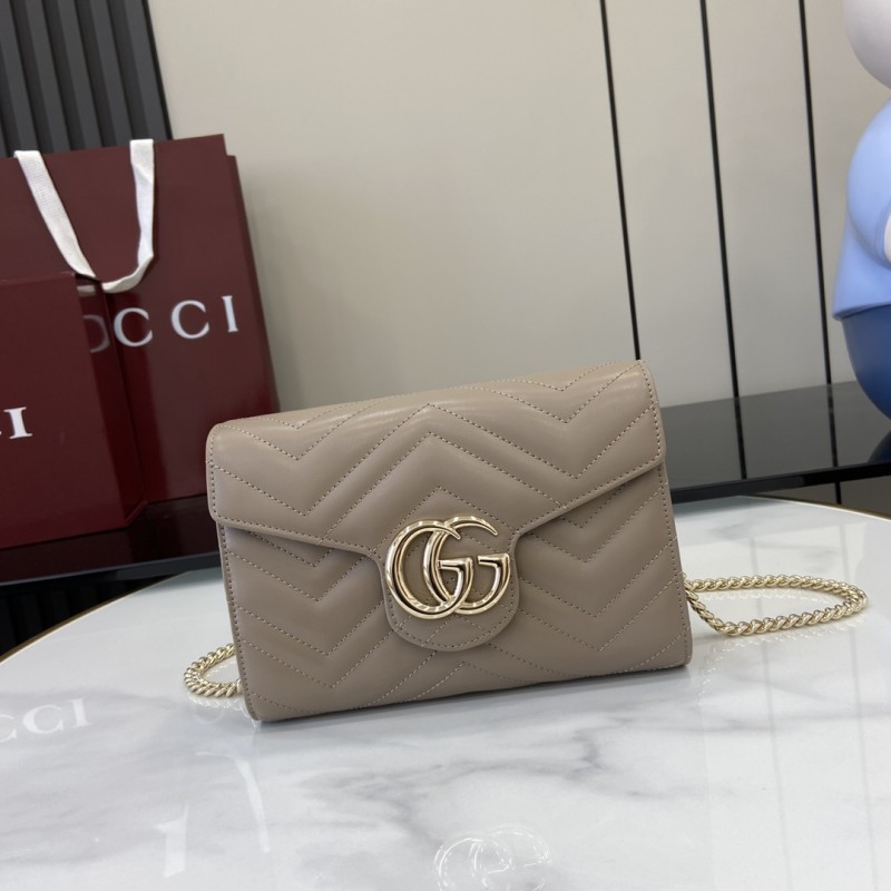 Mini GG Marmont Wallet On Chain “20*13*6CM” 083