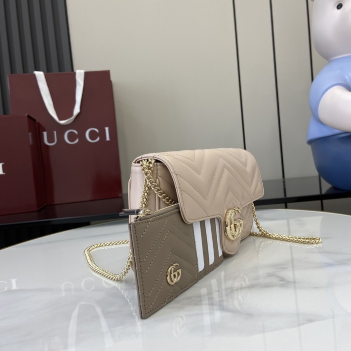 BB GG Marmont Wallet On Chain “16.5*10*4.5CM” 036