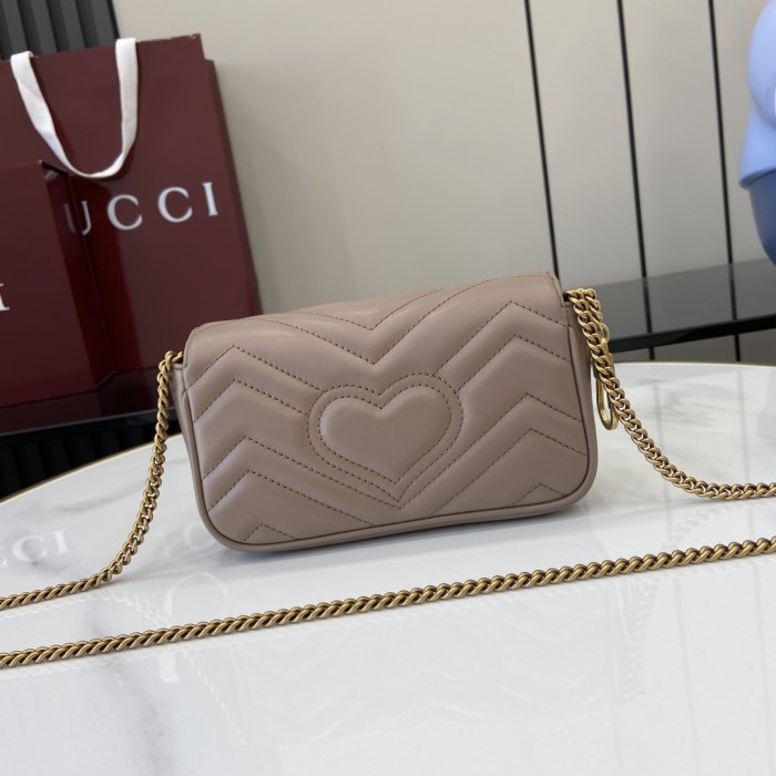 BB GG Marmont Wallet On Chain “16.5*10*4.5CM” 044