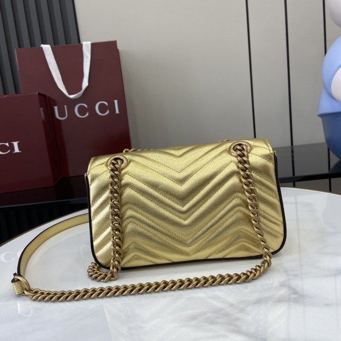 PM GG Marmont Wallet On Chain “22*13*6CM” 045