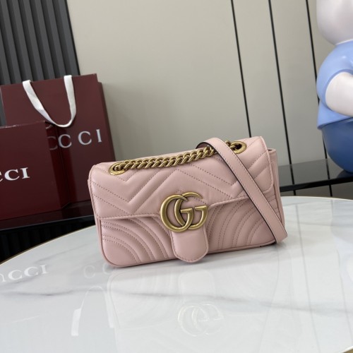 PM GG Marmont Wallet On Chain “22*13*6CM” 036