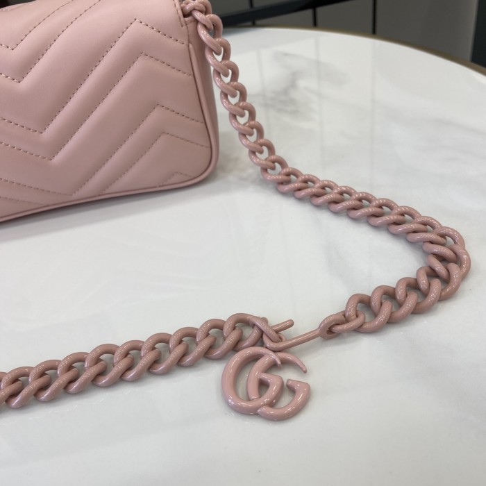 BB GG Marmont Wallet On Chain “16.5*10*4.5CM” 044