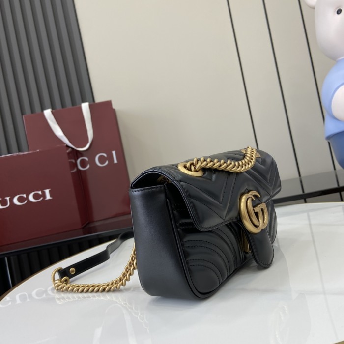 PM GG Marmont Wallet On Chain “22*13*6CM” 036