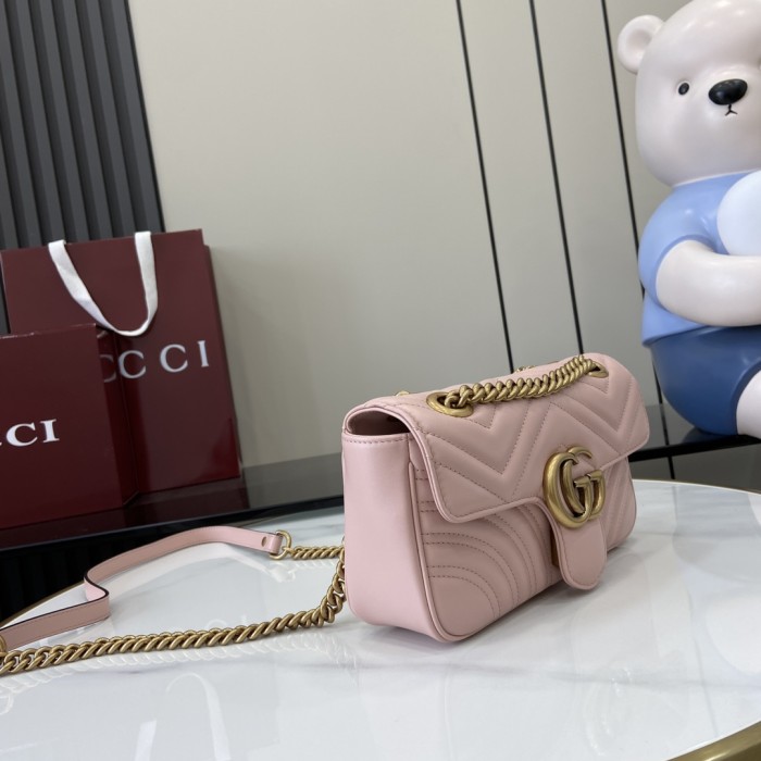 PM GG Marmont Wallet On Chain “22*13*6CM” 036