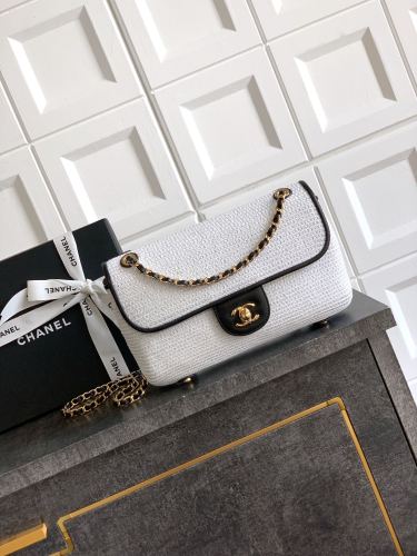 26C Woven Flap Bag “26x16x7cm”-038 =